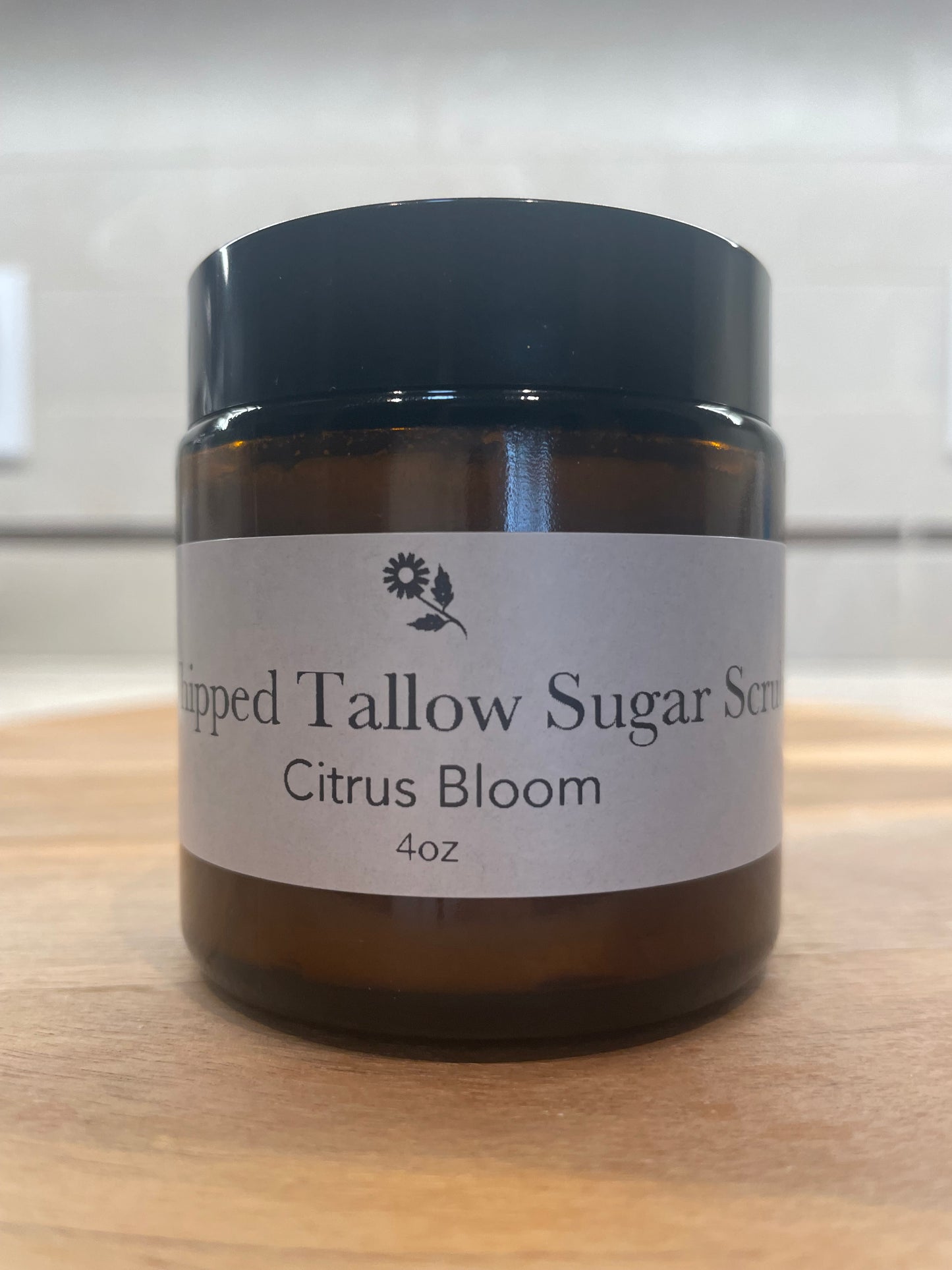 Whipped Tallow Sugar Scrubs