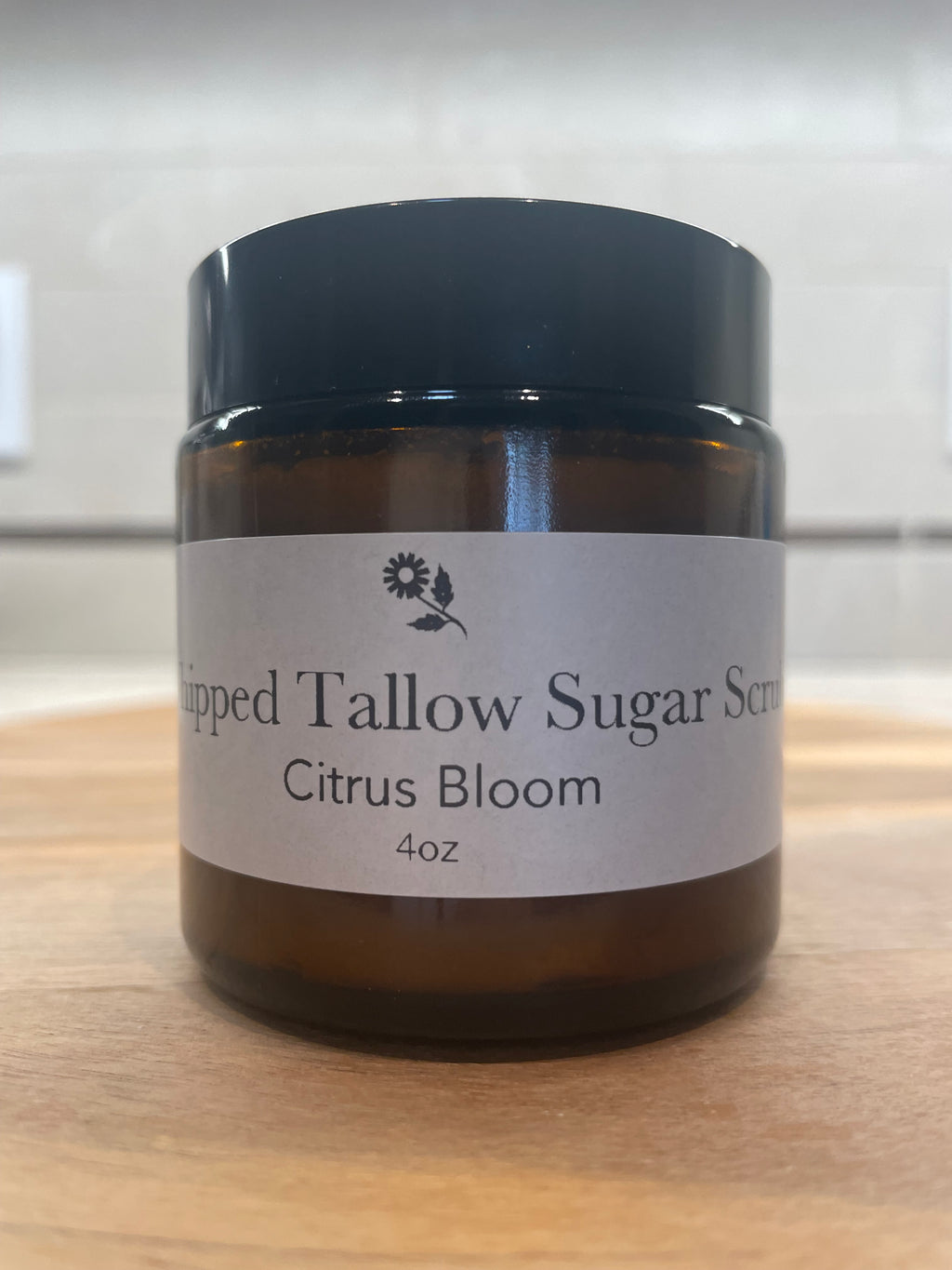 Whipped Tallow Sugar Scrubs